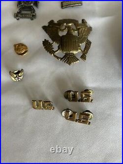 WW II Lot Air Force Pins Patches USA