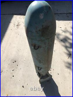 WW II M38A2 USAF 48 100Lb. Practice Bomb Original Paint Used 1930s to 1960s