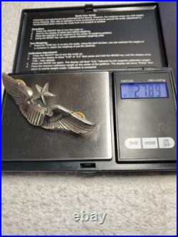 WWll United States Air Force (USAF) Senior Pilot Wings badge