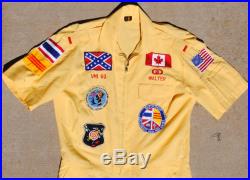 Wartime USAF 621st Tactical Control Squadron Party Suit, Line Backer