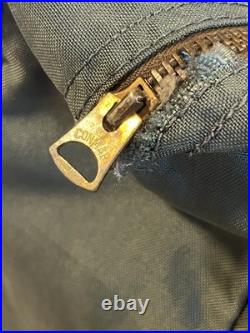 World War II Bag, Protective, Helmet Air Force Pilot 1940s Conmar Zipper 1940s
