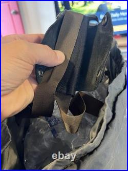 World War II Bag, Protective, Helmet Air Force Pilot 1940s Conmar Zipper 1940s