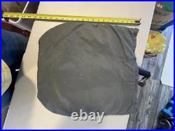 World War II Bag, Protective, Helmet Air Force Pilot 1940s Conmar Zipper 1940s