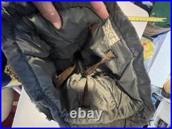 World War II Bag, Protective, Helmet Air Force Pilot 1940s Conmar Zipper 1940s