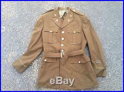 World War II Officers Tunic Medical 8th Air Force Major Named