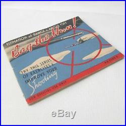 Ww2 1943 Raf Fighter Pilots Shooting Manual Bag The Hun Royal Air Force Ministry