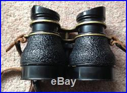 Ww2 Air Force Binoculars 2.5x50 With Crows Foot Marks