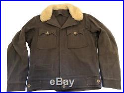 Ww2 Us Army Air Force Outer Flying Jacket Type F2 Electriclly Heated Flight Suit