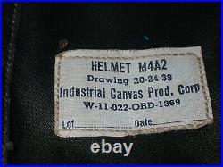 Ww II Usaf Gunner Flak Helmet M4a2
