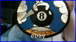Wwii U. S. Army Air Force 8th Weather Squadron Patch, Greenland, Iceland, Rare