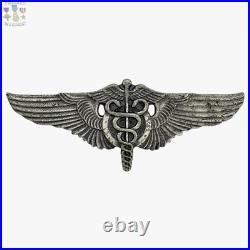 Wwii U. S. Army Air Force Flight Surgeon Wings 2 Size Vanguard N. Y. Ww2 #374