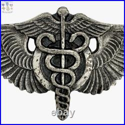 Wwii U. S. Army Air Force Flight Surgeon Wings 2 Size Vanguard N. Y. Ww2 #374